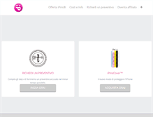 Tablet Screenshot of ipins.it
